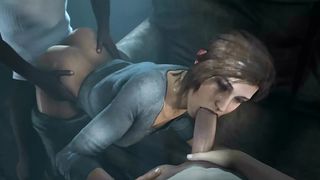 Tomb raider Lara Croft kidnapped compliation