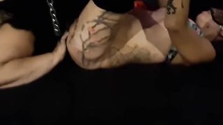 My 1st orgasm & 1st time bein dominated in front of a group of friends