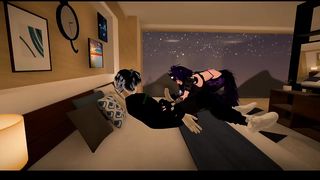 VRChat ERP Doggy Style and Sucking with Gagging