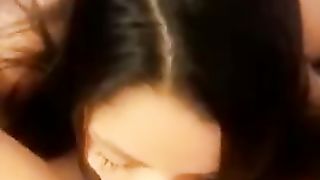 Lesbian Girls Eating Whipped Cream for each other