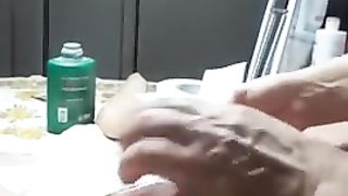 Depilation Penis Wax Amateur
