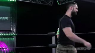 Brok Maledom on wrestling ring