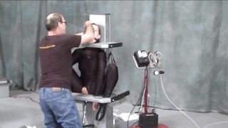 BDSM Fucking Machine in pussy