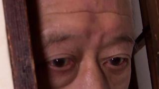 Elderly Man Spanks Woman for Masturbating