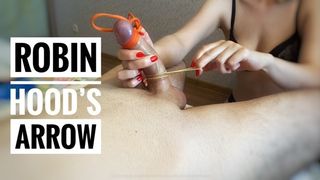 Tip Slapping and Cold Strocking Finiched W/t Super Powerful Cumshot