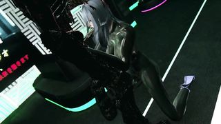 Skyrim Sexy Latex Catsuit Girl X Monster