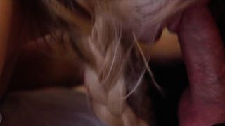 Blonde Loves Hard Spanking while her Boyfriend Face Fuck Her. Stockings. High Heels. | Lovely Dove