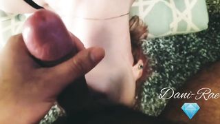 SEXY Petite Submissive Redhead MILF Dani-Rae Diamond Bound and Throat Fucked by Dom in BDSM Sesh