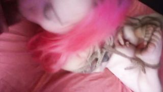 Girl was Bounded and Sucking Dick Homemade BDSM