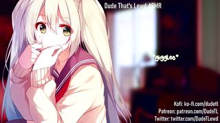 Big Stepsisters Lewd Predicament! (You Catch her Masturbating!)