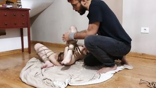 Shaving my Sissy FTM Slave