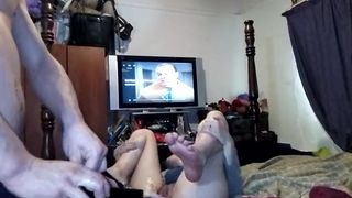 Made to Cum and Fucked by the Sex Machine