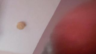 Sex Machine Pounds my Big Balls and Cock for Moaning Finale