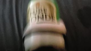 Sex Machine Pounds my Big Balls and Cock for Moaning Finale