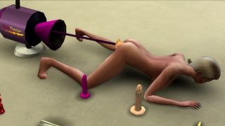 Sims 4 2 Hot Lesbian Girls using Strap on and Machine