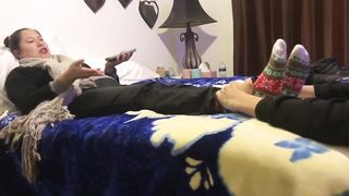 Can I Massage your Beautiful Feet -foot Fetish -sock Fetish Femdom