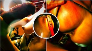 BDSM at Christmas, Spanking and Whipping makes me Cum Multiple Times, Final CRAMPIE!