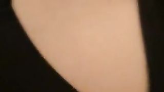 Italian Brunette Fucked on back and Doggystyle in Black Shiny Leather / Latex Leggings