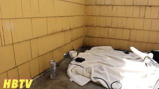 First Time with the Fuck Machine...in Public! - HD Show Recording