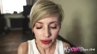 BDSM Sex Slave Training ( Spanked Ass, Deepthroat, Gagging) MyKinkyDope