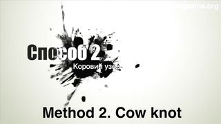 Video Bondage Lessons. Bondage and Hair Hanging