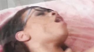 Thick MILF Helps Step Son Cum