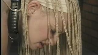 Cute Tight Ass Blonde Learns how to be a Good Slave