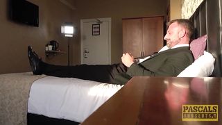 PASCALSSUBSLUTS - Bigtits Kitten Fed Jizz after Anal Banging