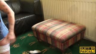 Tattooed British Submissive Assfucked Deeply