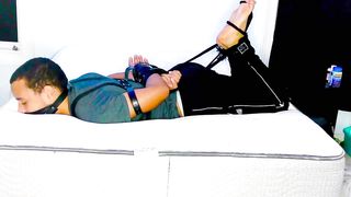 BONDAGE - BAREFOOT BOY TICKLE TORTURE