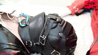 S02E02 Dominatrix Tortures Tied up Sissy with Wax, Electricity & Whip DEMO