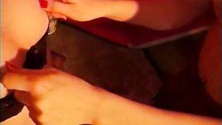 Two Lovely Floozies Pinch their Nipples and Spank their Butts