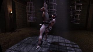 Citor3 SFM VR Bondage Games Big Tits Mistress Femdom Sissy Dildo Milking Training