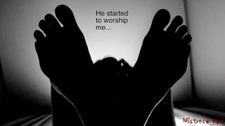 Sub gives Femdom Worship to his Mistress
