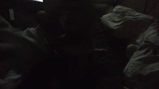 Spycam Caught on Camera Japanese MILF Night Crawling Swallow Suck