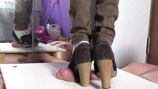 Very Hard Cock and Ball Crushing - Standing Full Weight