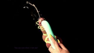 TOURTURE BOARD! you can't Cum until I say (BIG CUM LOAD) Edging his Cock.