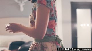 PURE TABOO Whitney & Casey thank Master for Spanking