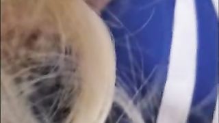 Sissy Removing her Chastity Device Part 1 out of 3