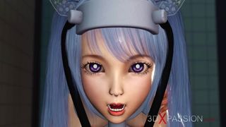 Japanese Teenage Girl and Fucking Machine