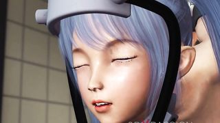 Japanese Teenage Girl and Fucking Machine