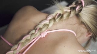 I tried Kinbaku Bondage and Doggystyle Fuck with an Anal Hook in my Ass