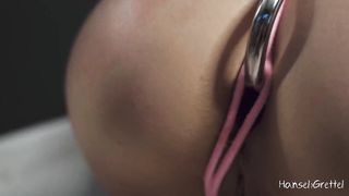 I tried Kinbaku Bondage and Doggystyle Fuck with an Anal Hook in my Ass