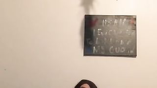 BBW Cums on an Electric Toothbrush