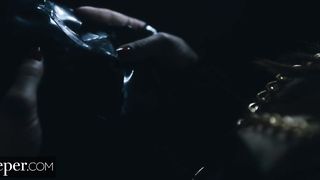 Deeper. Kayden Kross and her Husband using Fuck Doll Aidra Fox