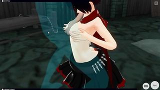 [CM3D2] - RWBY Hentai, Ruby Rose used like a Toy