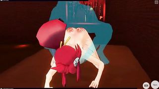 [CM3D2] - Gurren Lagann Hentai, Yoko Littner Gets Abusive Sex