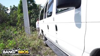 BANGBROS - Black Teen Adriana Maya Rough Sex Fantasy Cum True