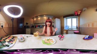 Naked Cooking VR 360 Cooking a Light Breakfast