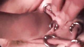 I am Pierced Granny with pierced pussy fisted